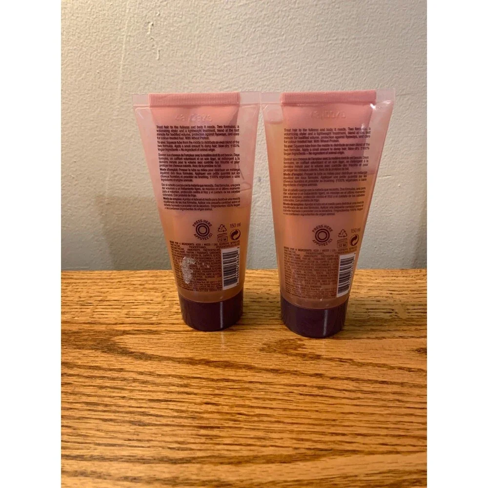(2) PUREOLOGY Pure Volume Style + Care Infusion Fullness Body 5oz New Hair SET